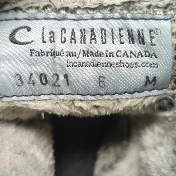 LA Canadienne Trista Suede Ankle boots women's size 6 - Picture 16 of 16